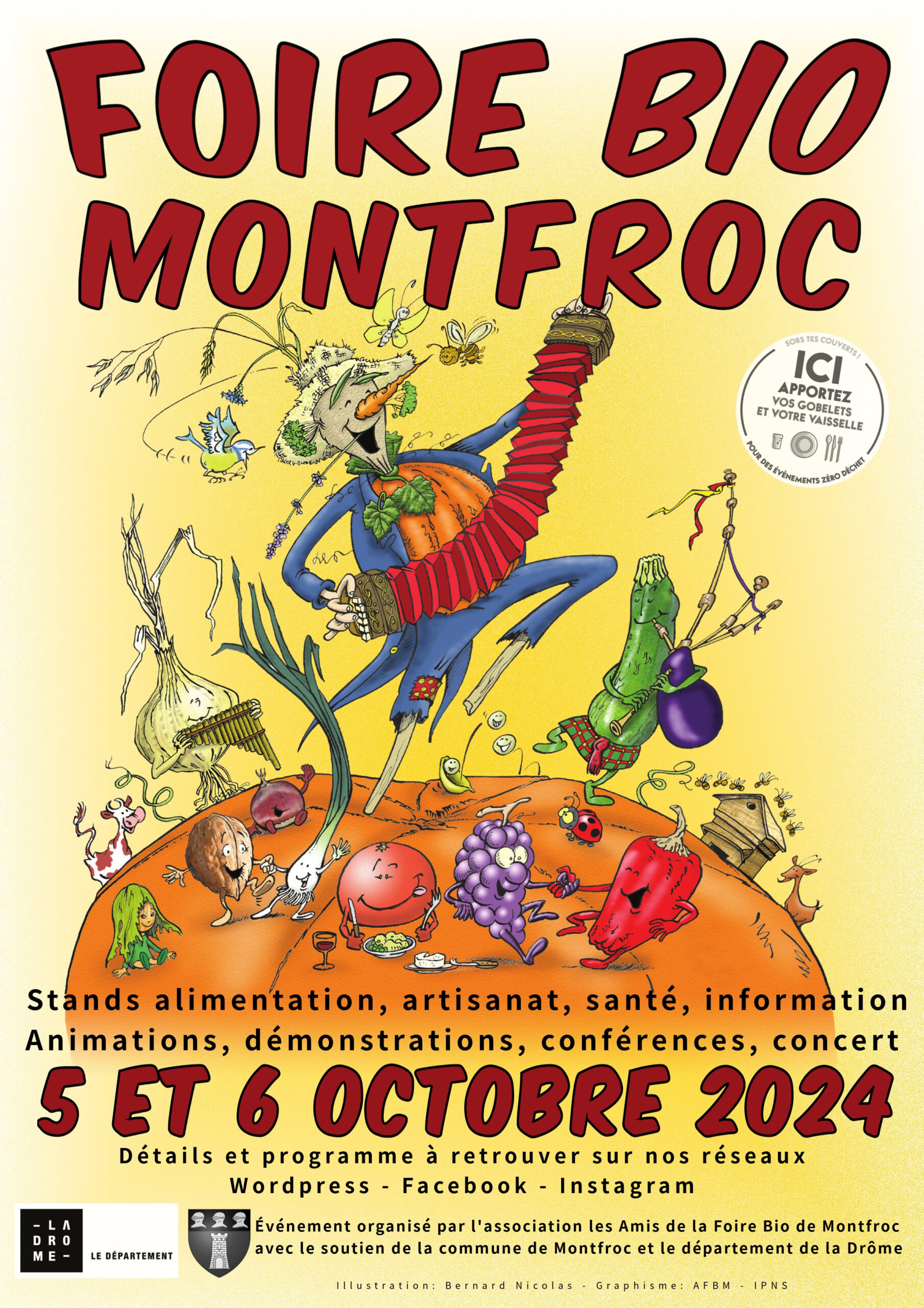 Foire Bio Montfroc – 5 & 6 octobre 2024